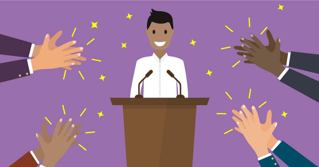 when giving a speech with a digital presentation you should